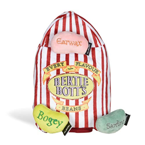 Harry Potter Bertie Botts Jelly Bean Burrow Haustierspielzeug | Plüsch-Hundespielzeug Mit Jelly Beans 25,4 cm Harry Potter Bertie Botts Jelly Bean Burrow Haustierspielzeug | Plüsch-Hundespielzeug Mit Jelly Beans 25,4 cm von Harry Potter