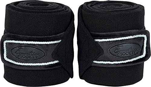 Harry's Horse Fleece Bandagen Velvet 1 Paar, Farbe:Black von Harry's Horse