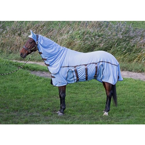 Harry's Horse Fliegendecke Mesh Pro Belly mit Hals 205 Blau von Harry's Horse