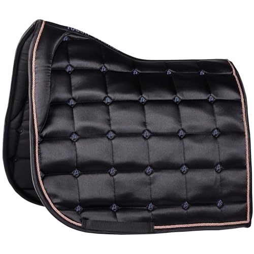 Harry's Horse Schabracke Denici Cavalli Indigo Satin Schwarz - Dressur Full/WB von Harry's Horse