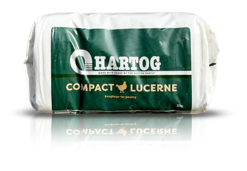 Hartog Compact Luzerne EKO (20kg) - Pellet Tierfutter für große Hunde - Grass - 2kg von Hartog