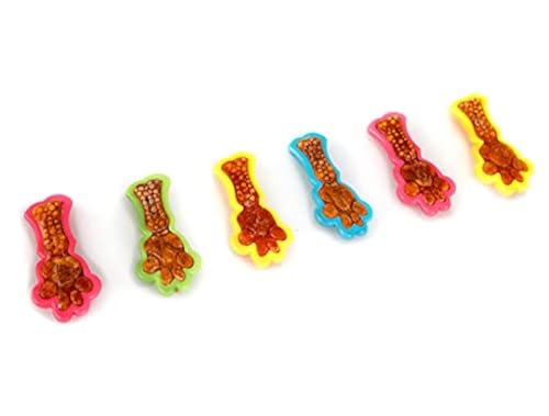 Hartz Chew 'n Clean Dental Duo Leckerli- und Kauspielzeug, Farbe variiert, Größe XS, 6 Stück von Hartz