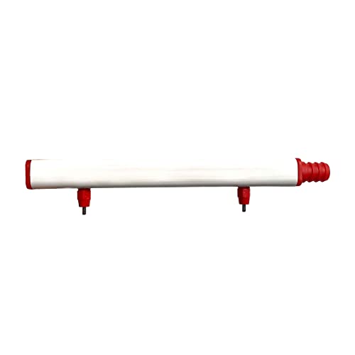 Hatching Time 20,3 cm PVC-Dual-Wasserrohr, ideal für Hühner und Wildvögel, Heimwerker, verbinden Sie verschiedene Tassen, benutzerdefinierte Trinkereinrichtung, Freiland-Trinkrohr, Hühnerbewässerung Hatching Time 20,3 cm PVC-Dual-Wasserrohr, ideal für Hühner und Wildvögel, Heimwerker, verbinden Sie verschiedene Tassen, benutzerdefinierte Trinkereinrichtung, Freiland-Trinkrohr, Hühnerbewässerung von Hatching Time
