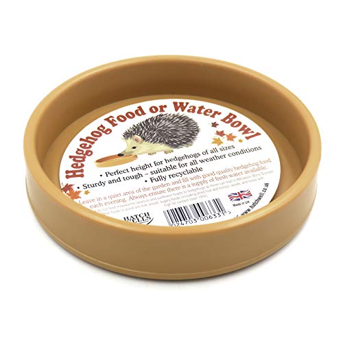 Hatchwell Igelschale für Futter oder Wasser, 200 g, orange von Hatchwells