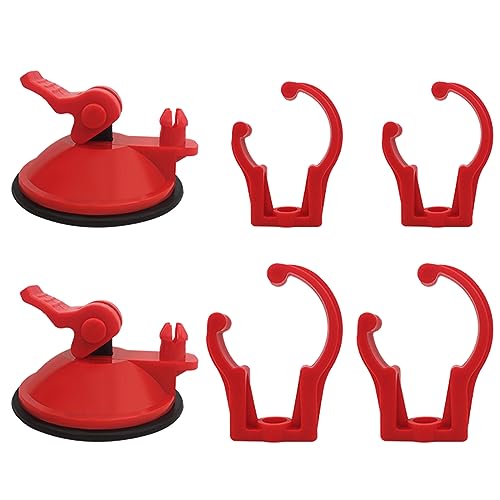 Hattba 1 Set Aquarium-Saugnapf-Clip, LED-Lichtwinkel, verstellbare Schnalle mit Saugnäpfen, Aquarium-Zubehör, Befestigungsclip Hattba 1 Set Aquarium-Saugnapf-Clip, LED-Lichtwinkel, verstellbare Schnalle mit Saugnäpfen, Aquarium-Zubehör, Befestigungsclip von Hattba