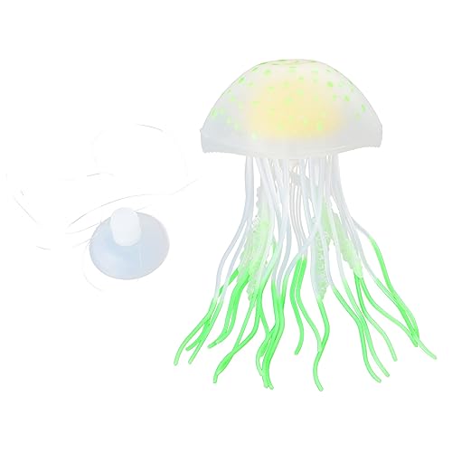 Hattba Aquarium-Dekorationen, leuchtende Silikon-künstliche schwimmende Quallen, Simulationsornamente für Fische für Zubehör, Aquarium-Dekoration, Ornament, Fisch-Landschaftsbau, Fisch-Ornament Hattba Aquarium-Dekorationen, leuchtende Silikon-künstliche schwimmende Quallen, Simulationsornamente für Fische für Zubehör, Aquarium-Dekoration, Ornament, Fisch-Landschaftsbau, Fisch-Ornament von Hattba