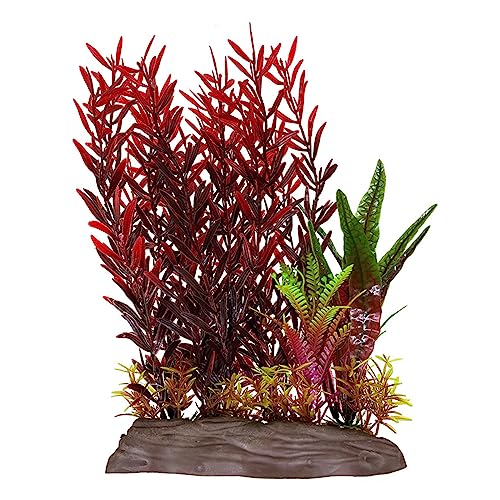 Hattba Künstliche realistische grüne Unterwasserpflanze, Ornament, Wasserpflanze für Aquarien, Landschaft, bunte Dekoration, Süßwasser, Aquarium, lebende Hornkraut, Süßwasser, Lebendiges Hattba Künstliche realistische grüne Unterwasserpflanze, Ornament, Wasserpflanze für Aquarien, Landschaft, bunte Dekoration, Süßwasser, Aquarium, lebende Hornkraut, Süßwasser, Lebendiges von Hattba