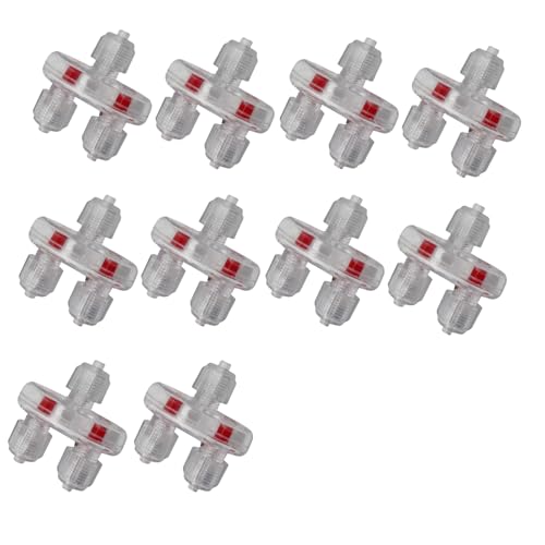 Hattba Rückschlagventile für Aquarium-Luftpumpen, 3/16-Zoll-Schläuche, unidirektionale Luftströme, Rückfluss, Aquarien, Zubehör, Sauerstofflösung, Rückschlagventile, 10 Stück Hattba Rückschlagventile für Aquarium-Luftpumpen, 3/16-Zoll-Schläuche, unidirektionale Luftströme, Rückfluss, Aquarien, Zubehör, Sauerstofflösung, Rückschlagventile, 10 Stück von Hattba