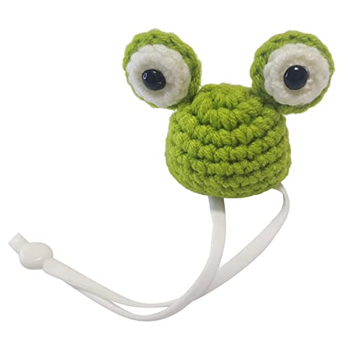 Kopfbedeckung für kleine Haustiere, Ohrenform, für Halloween, Foto-Requisiten, handgewebte Mütze, Hamsterhut Kopfbedeckung für kleine Haustiere, Ohrenform, für Halloween, Foto-Requisiten, handgewebte Mütze, Hamsterhut von Hattba