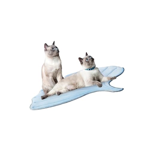 Kühlbett für Haustiere, groß, für drinnen und draußen, Sofa, Katzen, für drinnen und draußen, Haustier-Kühlmatte Kühlbett für Haustiere, groß, für drinnen und draußen, Sofa, Katzen, für drinnen und draußen, Haustier-Kühlmatte von Hattba