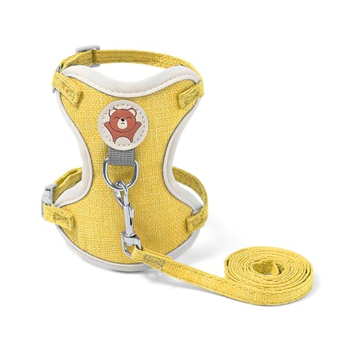Modisches Hundegeschirr, verstellbare Länge, Haustier-Brustgurt mit stabiler Schnalle, für Spaziergänge im Freien, mit Brustgurt, Brustgurt Modisches Hundegeschirr, verstellbare Länge, Haustier-Brustgurt mit stabiler Schnalle, für Spaziergänge im Freien, mit Brustgurt, Brustgurt von Hattba