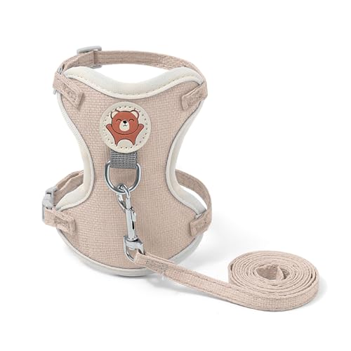 Modisches Hundegeschirr, verstellbare Länge, Haustier-Brustgurt mit stabiler Schnalle, für Spaziergänge im Freien, mit Brustgurt, Brustgurt Modisches Hundegeschirr, verstellbare Länge, Haustier-Brustgurt mit stabiler Schnalle, für Spaziergänge im Freien, mit Brustgurt, Brustgurt von Hattba