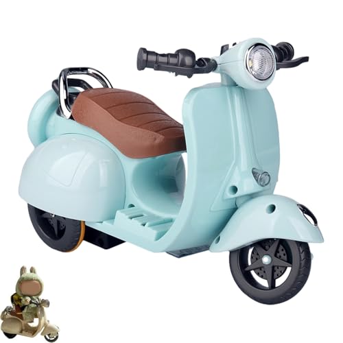 Roller Meerschweinchen Spielzeug mit bunten Lichtern und Musik, interaktives Spielzeug, Hamster, Scooter, Kleintiere, Haustierbedarf, Elektromotorrad von Hattba