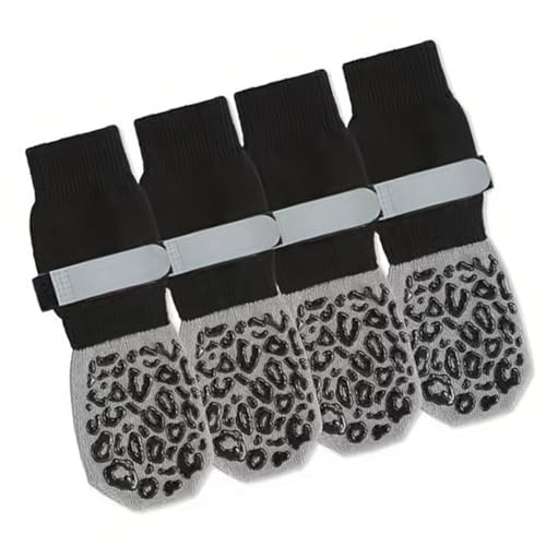 Rutschfeste Hundesocken mit verstellbaren Riemen, atmungsaktive Baumwoll-Schühchen, schützen die Pfoten vor Lecken und Allergien, für drinnen und draußen, Schutzschuhe für ältere Hunde Rutschfeste Hundesocken mit verstellbaren Riemen, atmungsaktive Baumwoll-Schühchen, schützen die Pfoten vor Lecken und Allergien, für drinnen und draußen, Schutzschuhe für ältere Hunde von Hattba