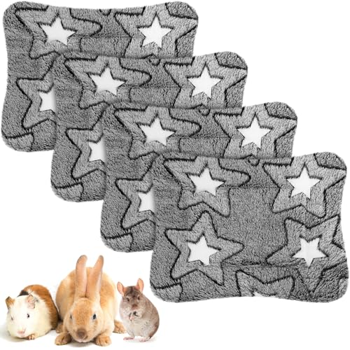 Haull Wasserdichte Meerschweinchen-Bettwäsche für den Winter, Meerschweinchenbett, Plüsch, Käfigeinlagen, weiche Hunde- und Katzenmatte, wendbar, für den Winter, gemütlich, Tier, Hamsterbett, Matte Haull Wasserdichte Meerschweinchen-Bettwäsche für den Winter, Meerschweinchenbett, Plüsch, Käfigeinlagen, weiche Hunde- und Katzenmatte, wendbar, für den Winter, gemütlich, Tier, Hamsterbett, Matte von Haull