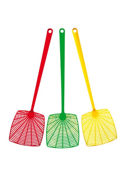 Fliegenklatsche farbig sortiert, Maße 45 x 11 x 11 cm, aus einem St... Fliegenklatsche farbig sortiert, Maße 45 x 11 x 11 cm, aus einem St... von Hausmarke