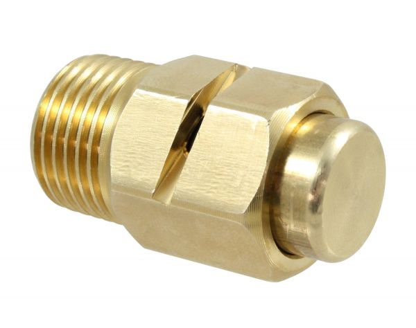 Sprühnippel mit Schlitz, 1/2 Zoll, Messing, Trogsprüher zur Trinkwa... von Hausmarke