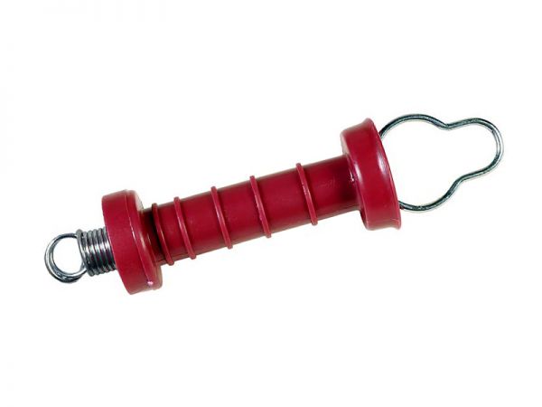 Torgriff GOLIATH, Rot, mit Öse, innenliegende Zugfeder mit Zugbegre... von Hausmarke