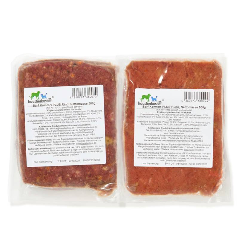 Haustierkost BIO BARF Komfort PLUS Menü - 20 x 1 kg von Haustierkost