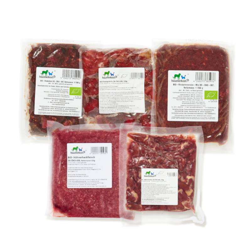 Haustierkost Bio-Paket Katze - 9 kg Haustierkost Bio-Paket Katze - 9 kg von Haustierkost