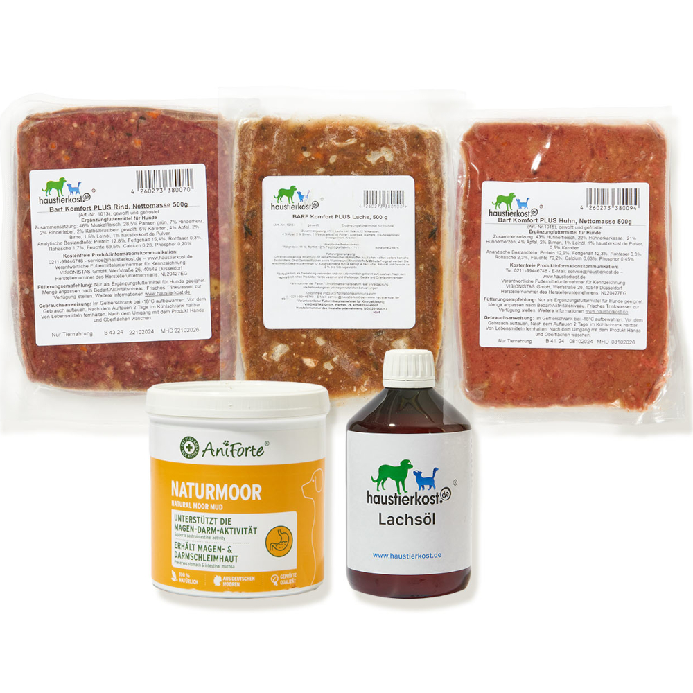 Haustierkost Einsteigerpaket für große Hunde - 30 x 500 g Haustierkost Einsteigerpaket für große Hunde - 30 x 500 g von Haustierkost