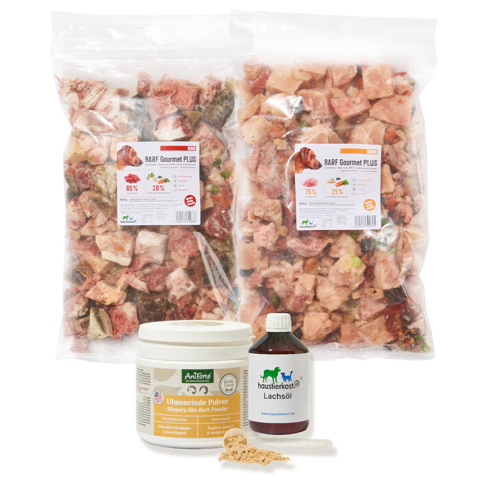 Haustierkost Einsteigerpaket für mittelgroße Hunde - 15 x 800 g Haustierkost Einsteigerpaket für mittelgroße Hunde - 15 x 800 g von Haustierkost