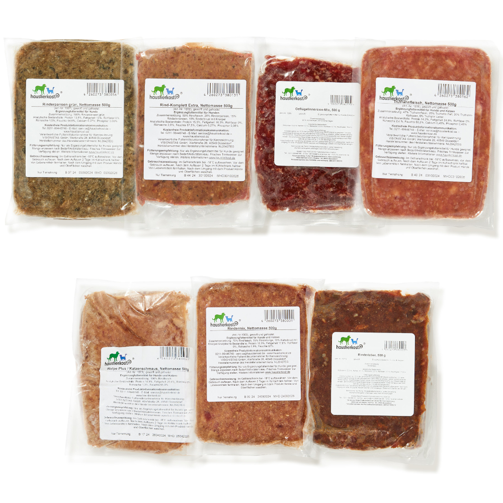 Haustierkost Paket Hund Welpe - 9 kg Haustierkost Paket Hund Welpe - 9 kg von Haustierkost