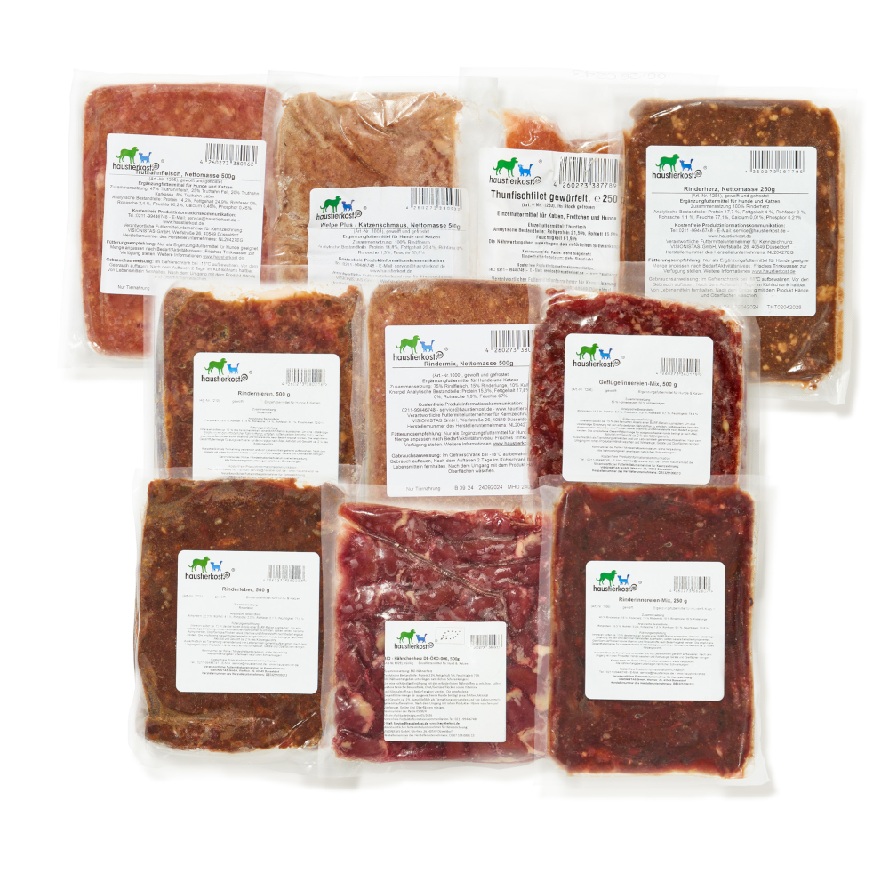 Haustierkost Paket Katze Kitten - 9 kg Haustierkost Paket Katze Kitten - 9 kg von Haustierkost