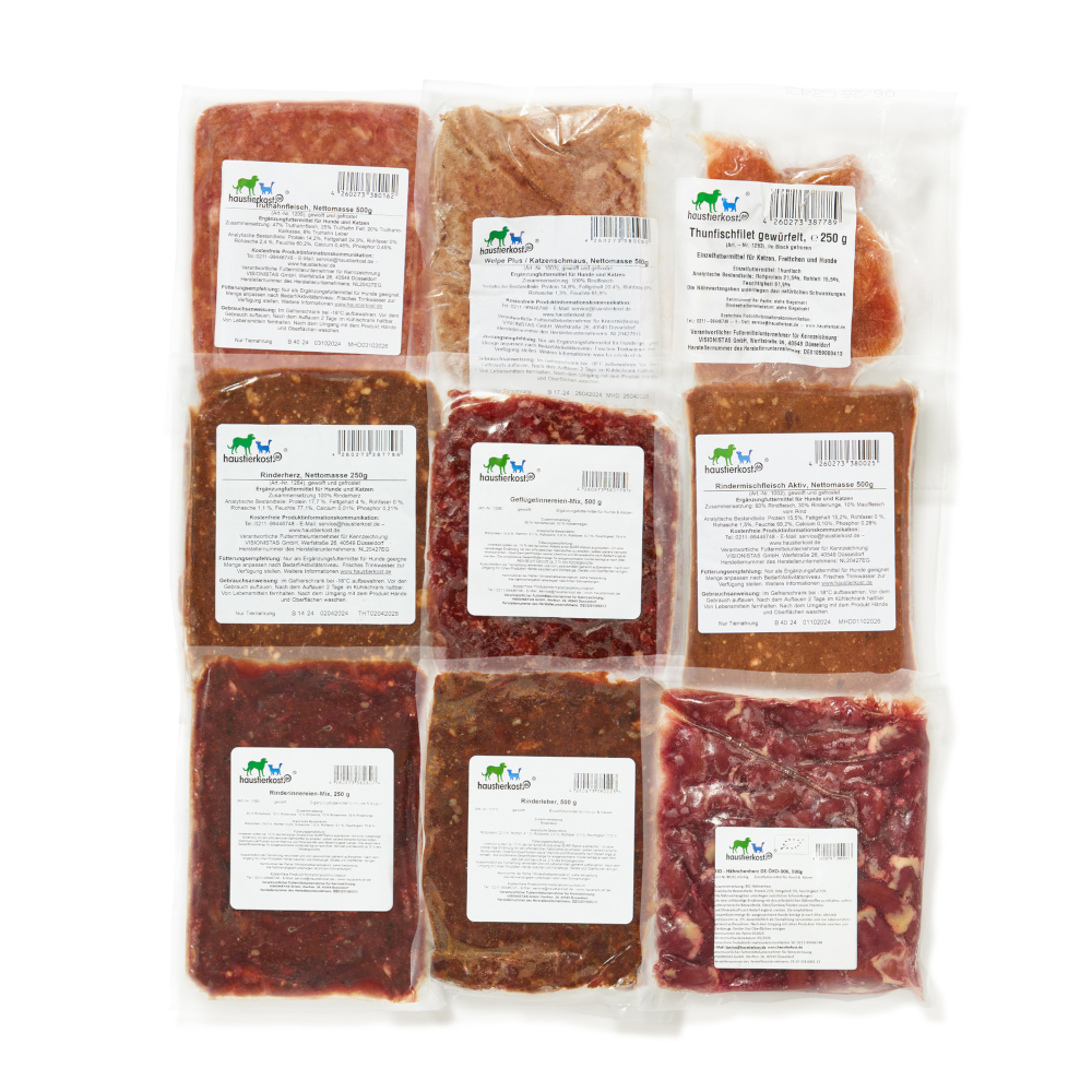 Haustierkost Paket Katze Senior - 9 kg Haustierkost Paket Katze Senior - 9 kg von Haustierkost