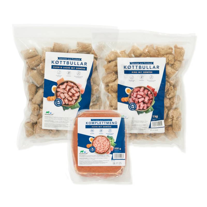 Haustierkost Probierpaket Finnland Menü - 5 kg Haustierkost Probierpaket Finnland Menü - 5 kg von Haustierkost