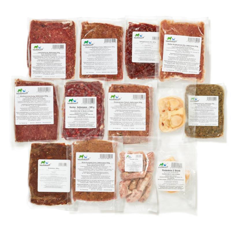 Haustierkost Schlemmer Paket HUND - 19 kg Haustierkost Schlemmer Paket HUND - 19 kg von Haustierkost