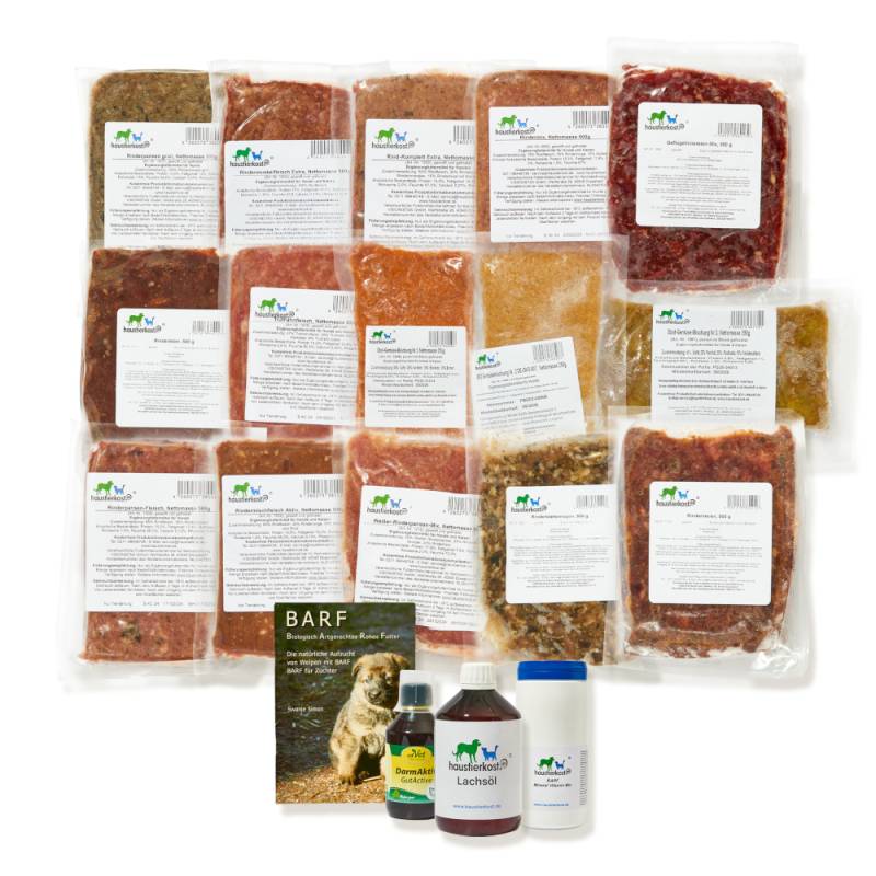 Haustierkost Starterset Hund ausgewachsen - 16,5 kg von Haustierkost