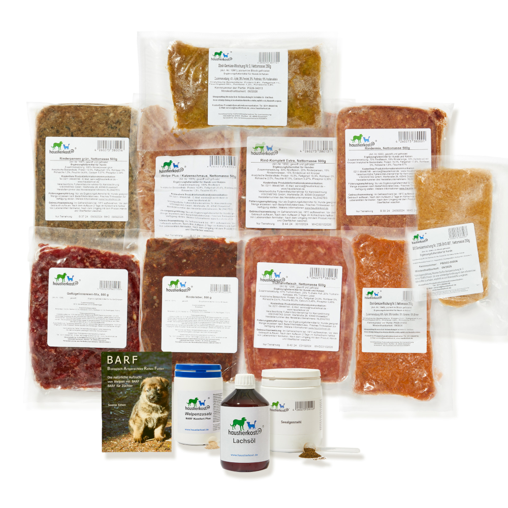 Haustierkost Welpen Starterset - 16,5 kg von Haustierkost
