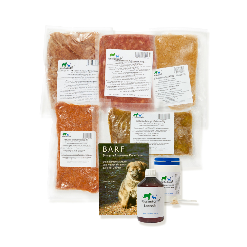 Haustierkost WelpenBox Menü 2 - 8 kg von Haustierkost