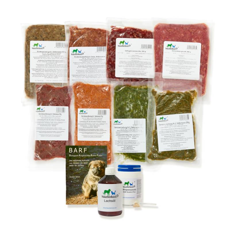 Haustierkost WelpenBox Menü 3 - 8 kg von Haustierkost