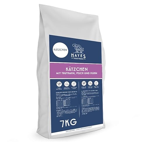 Hayes Brothers Kätzchenfutter 7KG - Trockenfutter für Kätzchen Hayes Brothers Kätzchenfutter 7KG - Trockenfutter für Kätzchen von Hayes Brothers