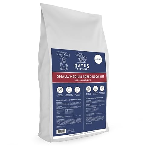 Hayes Brothers Hundefutter mit Geflügel und Reis - 14 kg - Unterstützt gesunde Verdauung mit essentiellen Ballaststoffen - Für Erwachsene Hunde geeignet - Knusprige Kroketten & Natürliche Rezeptur Hayes Brothers Hundefutter mit Geflügel und Reis - 14 kg - Unterstützt gesunde Verdauung mit essentiellen Ballaststoffen - Für Erwachsene Hunde geeignet - Knusprige Kroketten & Natürliche Rezeptur von Hayes Brothers