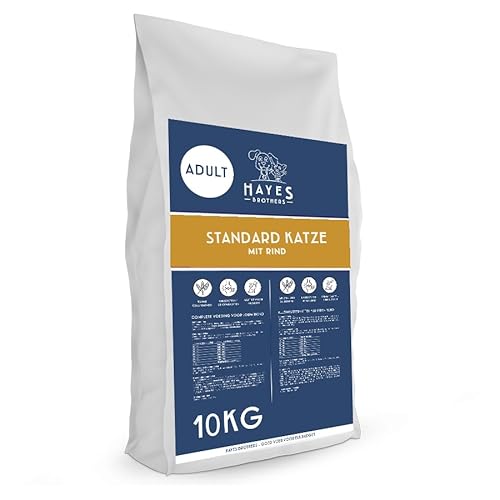 Hayes Brothers Standard Katzenfutter 10KG - Trockenfutter für Katze von Hayes Brothers