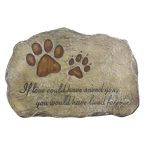 Hbaebdoo Markierstift für Haustiere für Hunde oder Katzen zum Verlust des Grabsteins des Grabsteins für Haustiere von Hbaebdoo