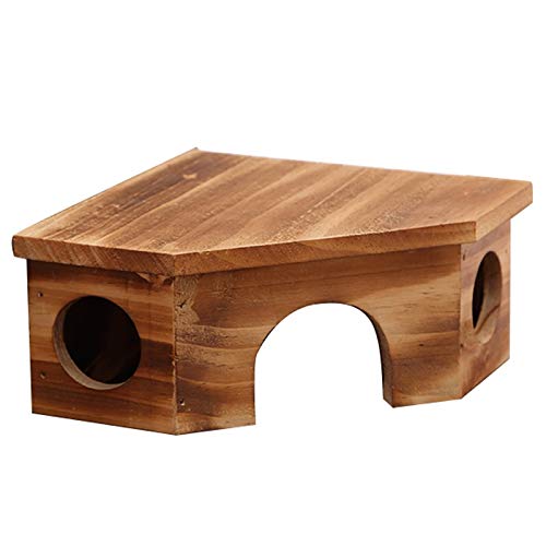 Hbaebdoo Naturholz Tierbett für den Sommer, frisch, Schweinchen zum Kauen Hbaebdoo Naturholz Tierbett für den Sommer, frisch, Schweinchen zum Kauen von Hbaebdoo