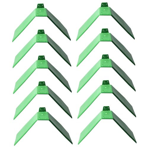 10pcs Vogelperch Ständer Leichtes Plastikpaarung Rest STIGE VIRBEKAGE ABSCHAFT FÜR Pages Tove ROOSTING Training und Fütterung von Hbbgdiy