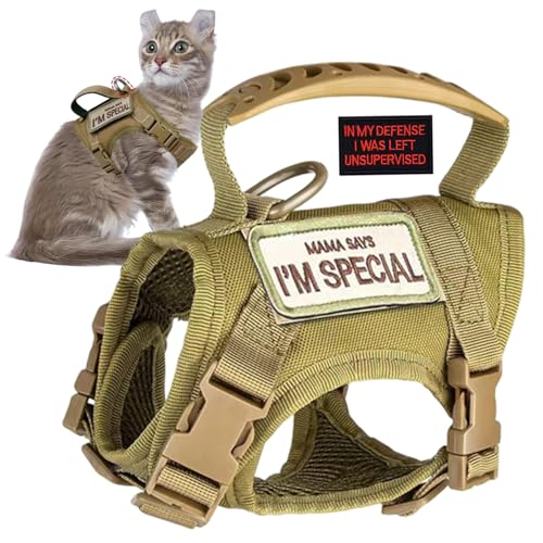 Escape Proof Hundekabelbaum schockdes Weste Brustgurt Verstellbares bequemes Katzenkabelbaum für große Katze, kleines Hund Haustier Escape Proof Hundekabelbaum schockdes Weste Brustgurt Verstellbares bequemes Katzenkabelbaum für große Katze, kleines Hund Haustier von Hbbgdiy