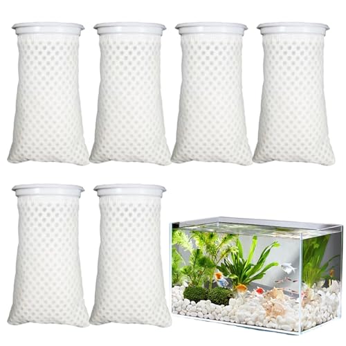 Hbbgdiy Filtersocke, 6pcs 4 Zoll Ring Wabenfiltersocken für Salzwasser, Süßwasser, Fischtank Marine Aquarium Socken für Teichsumps Hbbgdiy Filtersocke, 6pcs 4 Zoll Ring Wabenfiltersocken für Salzwasser, Süßwasser, Fischtank Marine Aquarium Socken für Teichsumps von Hbbgdiy