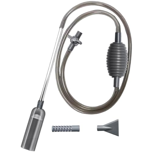 Hbbgdiy Fischtank Vakuumkiesreiniger Flüsse Verstellbarer Fischtank Siphon mit manueller Pumpe und 3 Verschiedene Düsen Schnell & Convenint Aquarium Wasserwechsler für Zuhause Hbbgdiy Fischtank Vakuumkiesreiniger Flüsse Verstellbarer Fischtank Siphon mit manueller Pumpe und 3 Verschiedene Düsen Schnell & Convenint Aquarium Wasserwechsler für Zuhause von Hbbgdiy