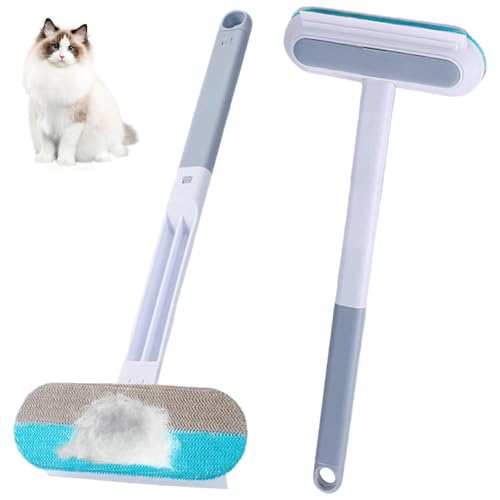Hbbgdiy Haustierhaarentferner für Couch & Möbel, 2pcs 4 in 1 Katzen- und Hundehaar -Entferner Katze Pelze Reiniger Pinsel für Kleidung, Bettwäsche, Sofa, Haustierbett von Hbbgdiy