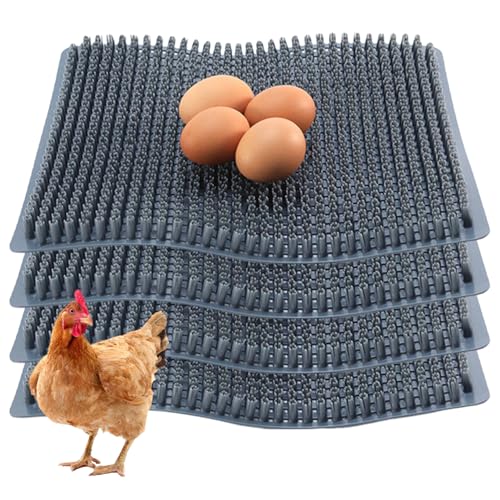Hbbgdiy Hühnernistpolster 4pcs 14x12 Zoll Weichwaschbarer Verleumdungskasten, Wiederverwendbare Pe -Nistkissen für Hühnerkoop- und Geflügelhausezubehör von Hbbgdiy
