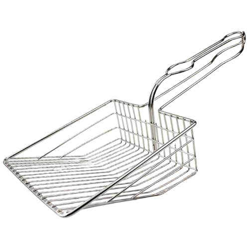 Hbbgdiy Katzenstreu Schaufel großer und Schwerer Eisenstreu Schaufel mit ergonomischem Griff Easy Wäsche hohl aus dem Poop- für Zuhause Hbbgdiy Katzenstreu Schaufel großer und Schwerer Eisenstreu Schaufel mit ergonomischem Griff Easy Wäsche hohl aus dem Poop- für Zuhause von Hbbgdiy