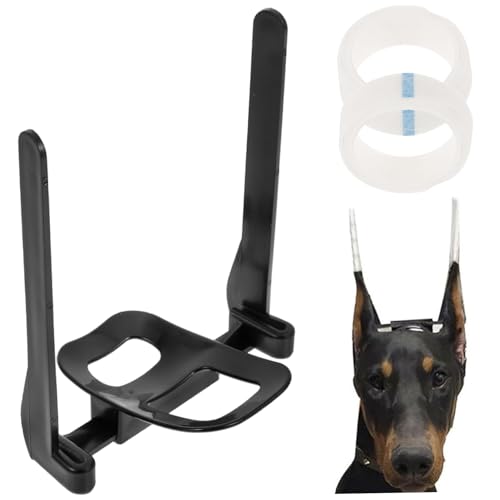 Hbbgdiy Ohraufsteller-Set für Dobermänner, verstellbares Ohraufsteller-Set für Hunde, rissfeste Standstütze für Haustiere, für Zuhause, für Dobermänner Hbbgdiy Ohraufsteller-Set für Dobermänner, verstellbares Ohraufsteller-Set für Hunde, rissfeste Standstütze für Haustiere, für Zuhause, für Dobermänner von Hbbgdiy