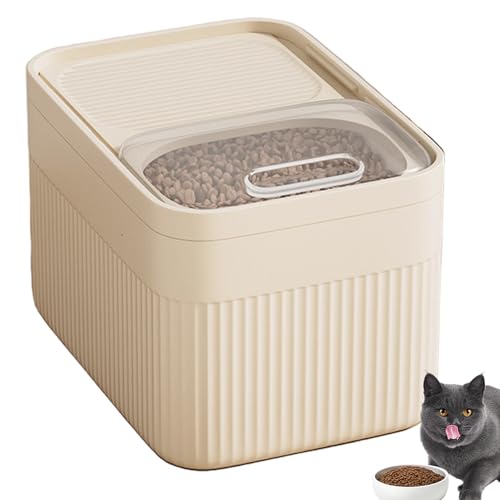 Hbbgdiy Pet Food-Lagerbehälter 5-6, 5 kg Katzen- und Hundefutter-Lagerbehälter mit luftdichtem Deckel und Messung Tasse umweltfreundlich robust PP Store Box für Zuhause Hbbgdiy Pet Food-Lagerbehälter 5-6, 5 kg Katzen- und Hundefutter-Lagerbehälter mit luftdichtem Deckel und Messung Tasse umweltfreundlich robust PP Store Box für Zuhause von Hbbgdiy