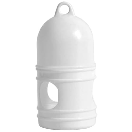 Hbbgdiy Pigeon Waterer 1L 4.72X9.84in Tauben -Trinkbrunnen tragbarer leichtes sicheres Plastikvogelwasserspender mit Griffwasserer für Käfigzubehör von Hbbgdiy